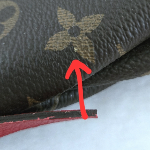 Louis Vuitton Pallas Clutch In Monogram Cerise❤️ - Picture 14 of 16